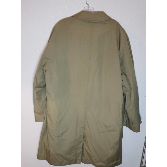 LONDON FOG By Reeves Maincoats Calibre Cloth Trench Alpaca Blend Liner 46 Long - Picture 5 of 16